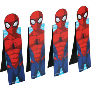 4 Marcadores de Livro Spiderman