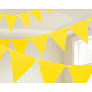Bandeira Triangular Amarelo
