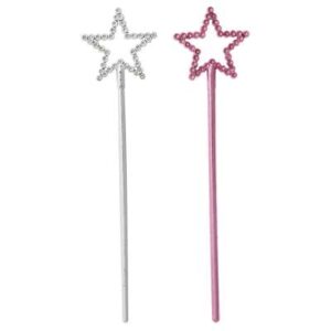 8 Varinhas Estrela Princesas Rosa