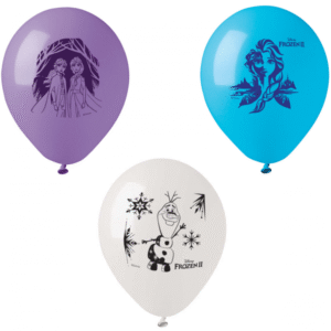 10 Balões Látex 28cm Frozen