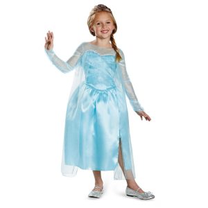 Fato Elsa - Frozen 5-6 Anos