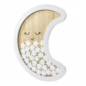 Moldura Guest Book madeira Lua