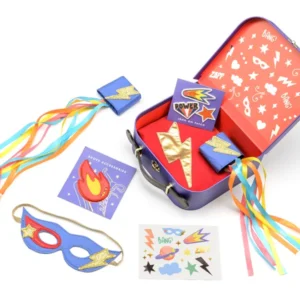 Mala fantasia Super-Herói (Fato e  Acessórios)