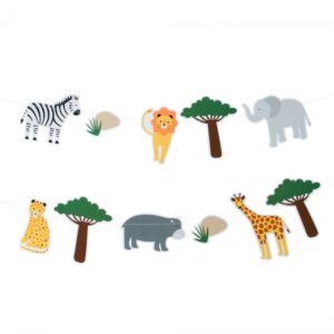 Grinalda de Papel Safari