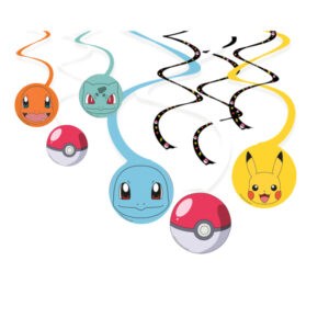 6 Espirais Decorativas Pokémon
