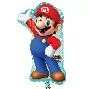 Balão 55x83cm Super Mario Bros