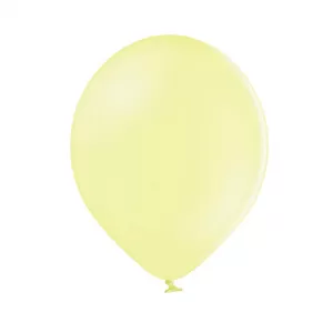 100 Balões Látex 12'' (30cm) Amarelo Pastel