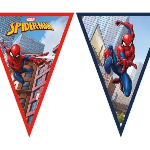 9 Bandeiras Triângulo 2,30m Spiderman