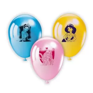 10 Balões Látex 28cm Princesas Disney