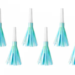 6 Cornetas Azul Claro