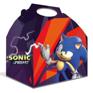 12 Caixas Sonic The Hedgehog 20 x 16 x 11 cm